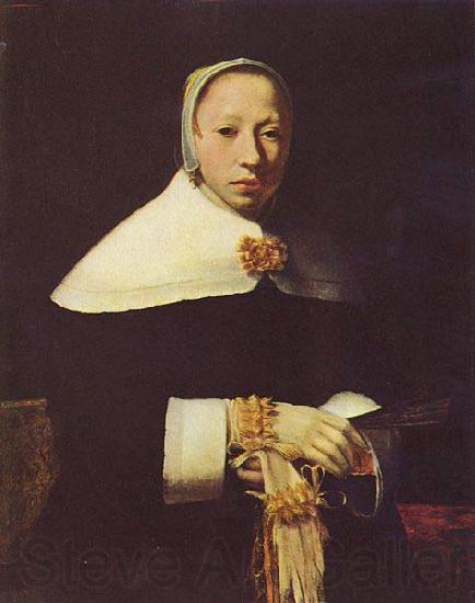 Johannes Vermeer Frauenportrat Spain oil painting art